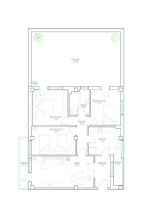 Piso En Suances Apartman Kültér fotó